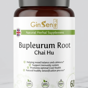 GinSen Natural Herbal Supplement Bupleurum Root (Chai Hu)