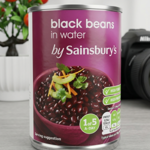 Black Beans in Water by Sainsbury's