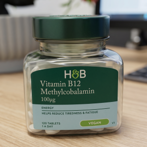 H&B Vitamin B12 Methylcobalamin 100µg