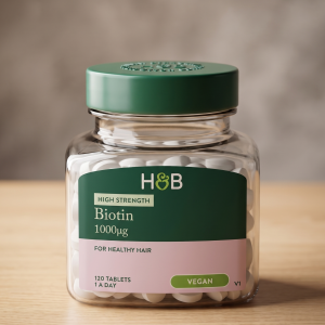 (H&B) High Strength Biotin 1000µg