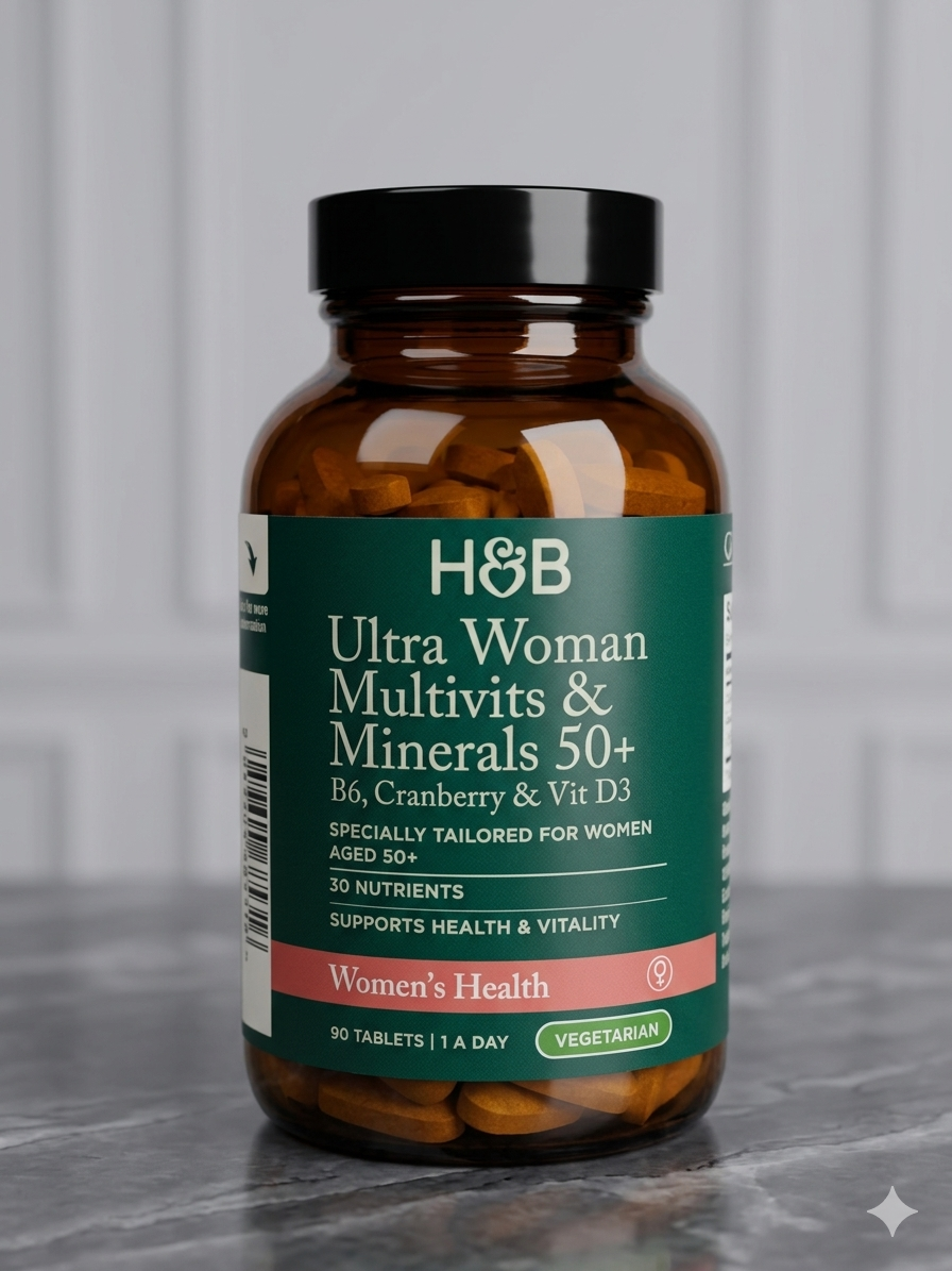 H&B Ultra Woman Multivits & Minerals 50+